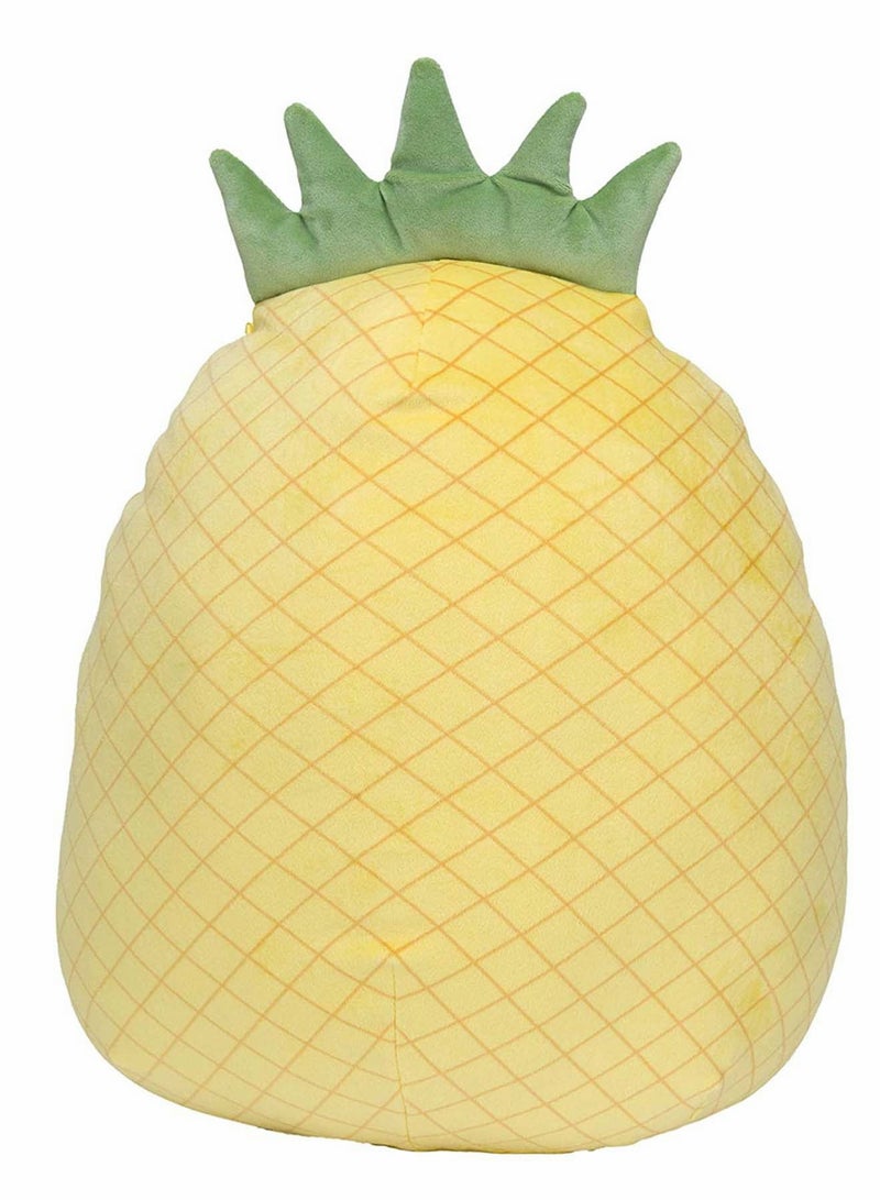 Fluffy Pineapple Plush Pillow, Ultrasoft Stuffed Funny Cartoon Gift for Girl Boy Girlfriends Cotton Cushion for Bedroom, Livingroom, Family, Office - Image 4